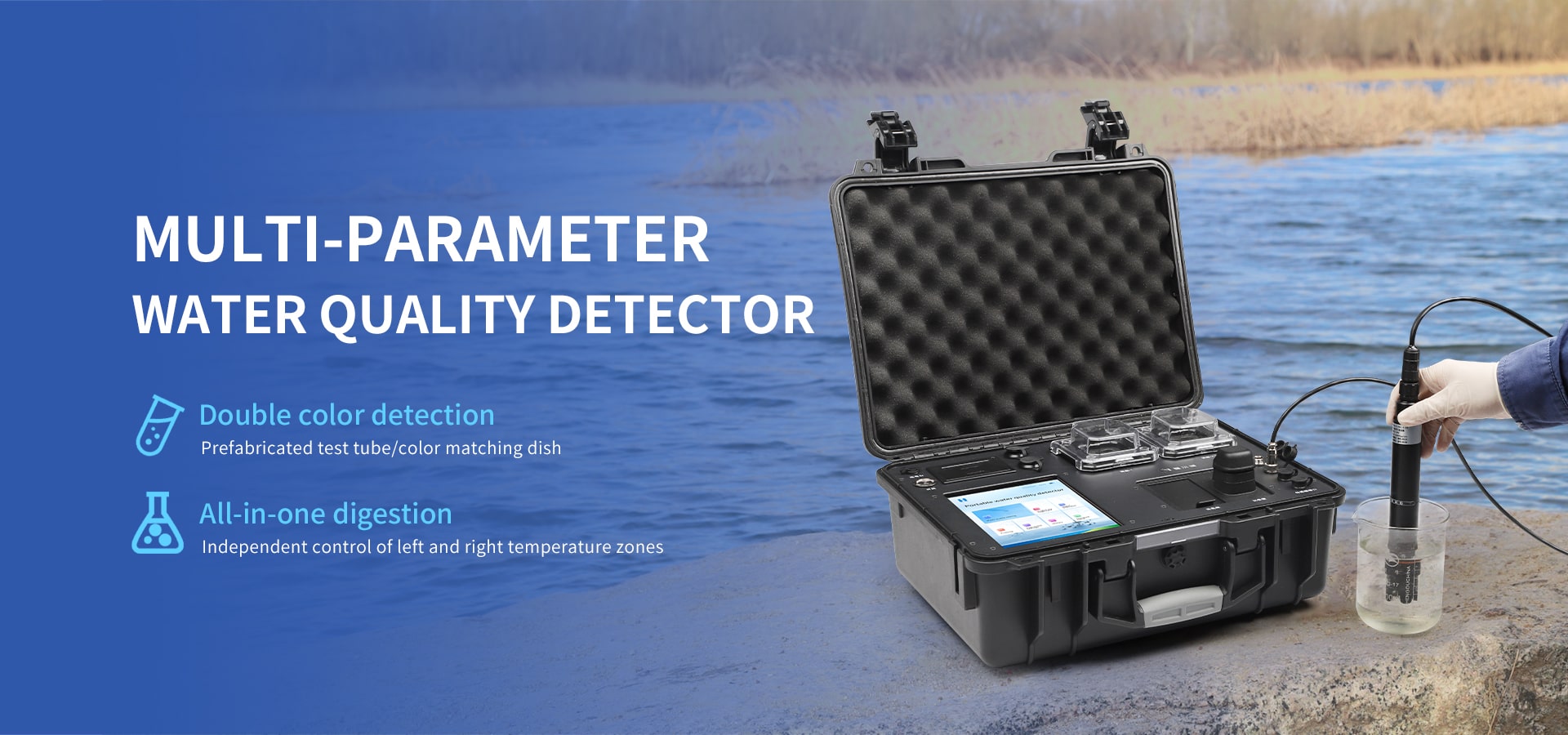 Multi parameter water quality detector - Hengmei Water Quality Analysis Instrument Network
