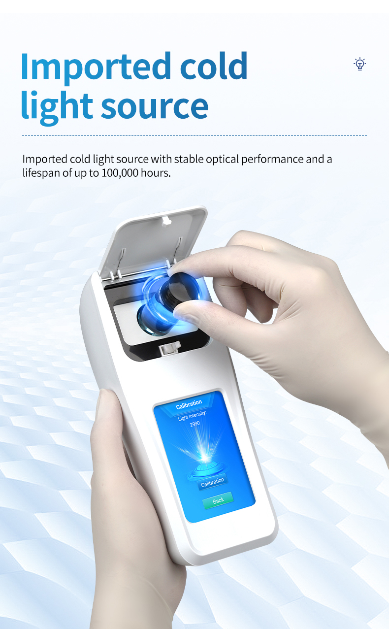 HM-SCOD cold light source illumination inside sample chamber for precise COD absorbance measurement