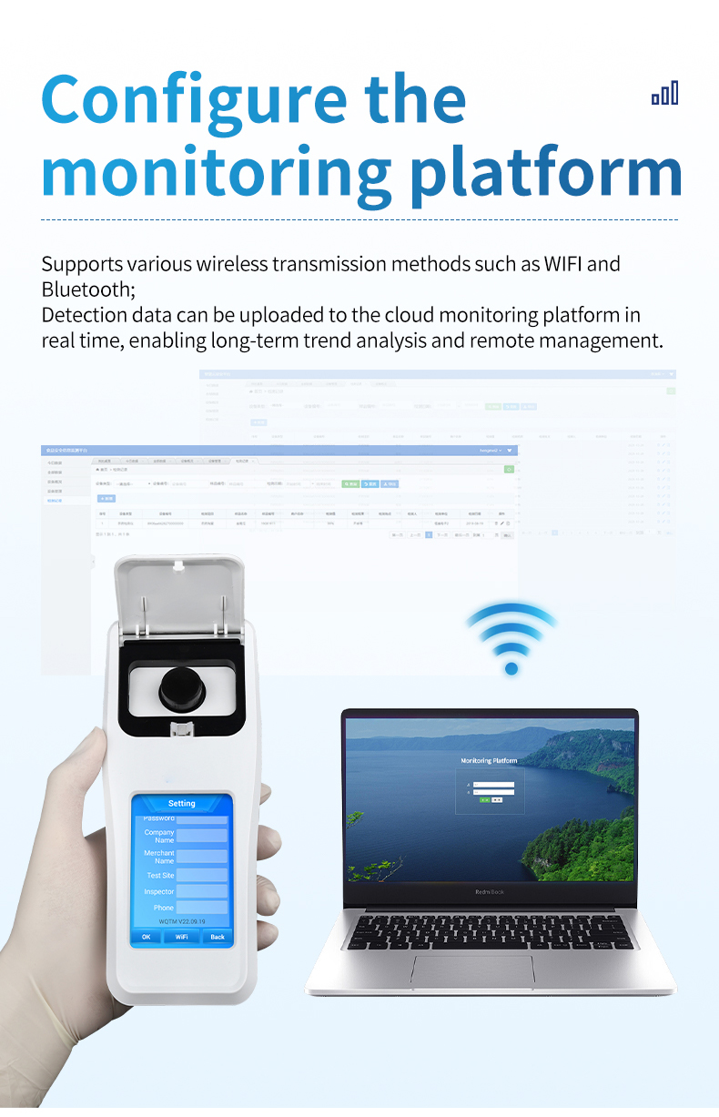 HM-SCOD cloud monitoring platform enabling remote wastewater compliance data management and trend reporting