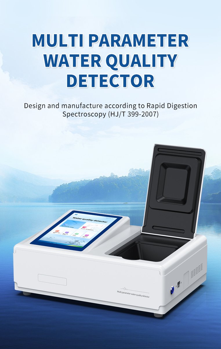 HM-TZL heavy metals analyzer deployed in electroplating facility for effluent discharge compliance testing
