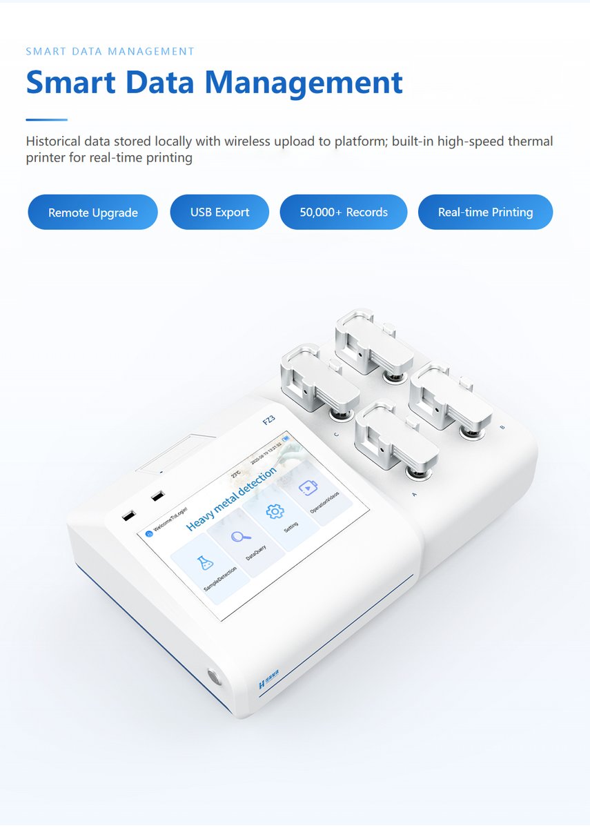 Field test data management with instant on-site thermal printing and cloud upload