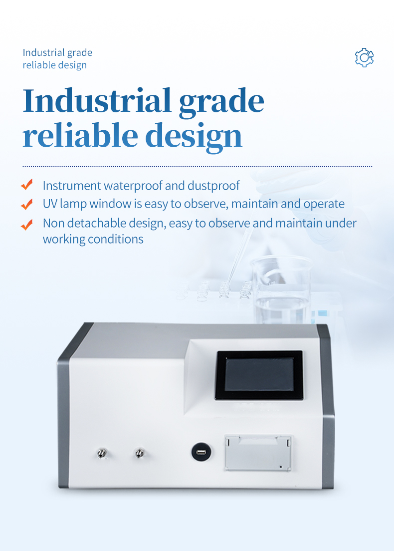 Industrial-grade waterproof and dustproof design with UV observation window for HM-DT2 online process TOC analyzer